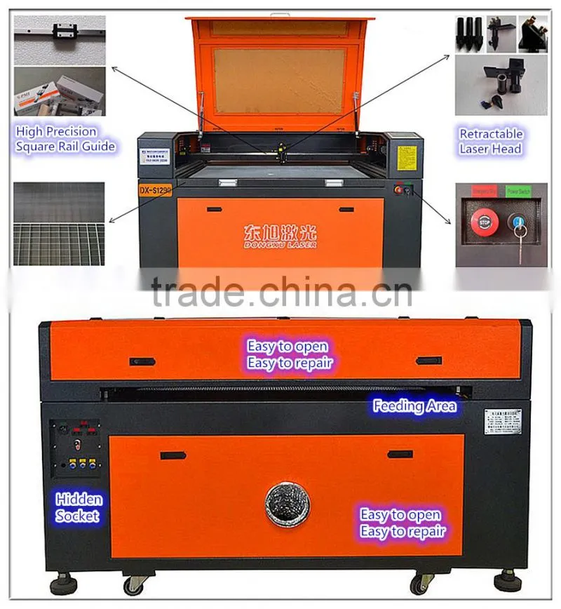 1200*900mm laser cut acrylic machine for sale