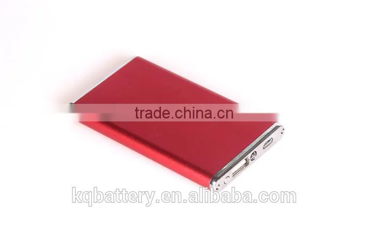 Li-ion Polymer Mobile Emergency Backup Power Bank 4000mAh