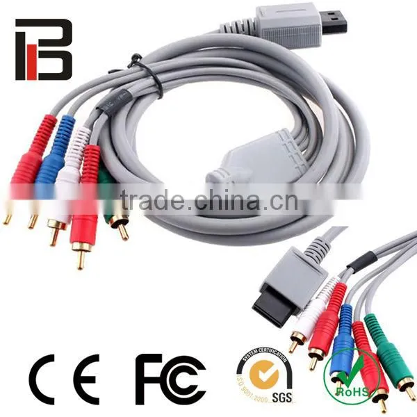 Manufactuer in SZ for wii HD component audio video cable