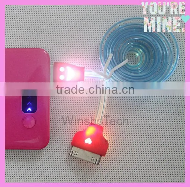 USB Micro Light Charger Cable for Android phones Light Cable