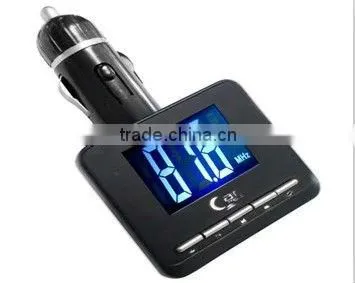 Slim and fashion designed FM Transmitter with screen for Ipod