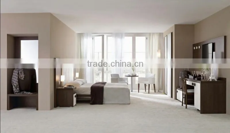 Bedroom furniture wooden hotel furniture manufacturer HDBR1047