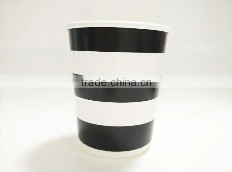 LOGO Printed Paper Cups Single/Double/Ripple Wall for Coffee/Ice cream/Salad/Cola,China Leading Factory