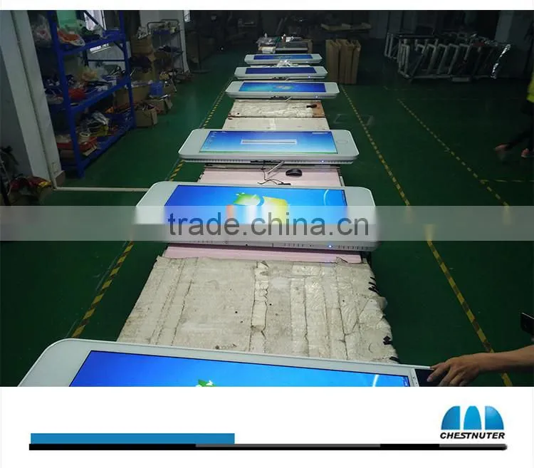 CAD042 Phone design 42 Inch Interactive LCD Touch Screen Digital Signage with wifi/wlan/win7 system