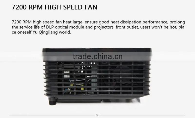 Portable DLP LED Projector Support 1080P HDMI Projectors