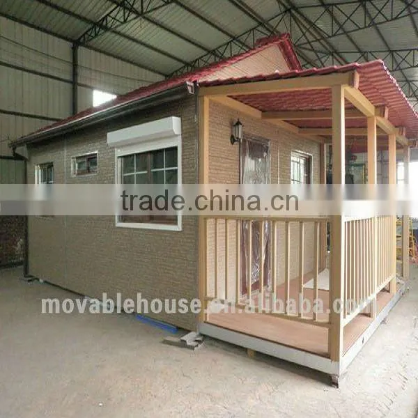 prefabricated movable house for family or hotel