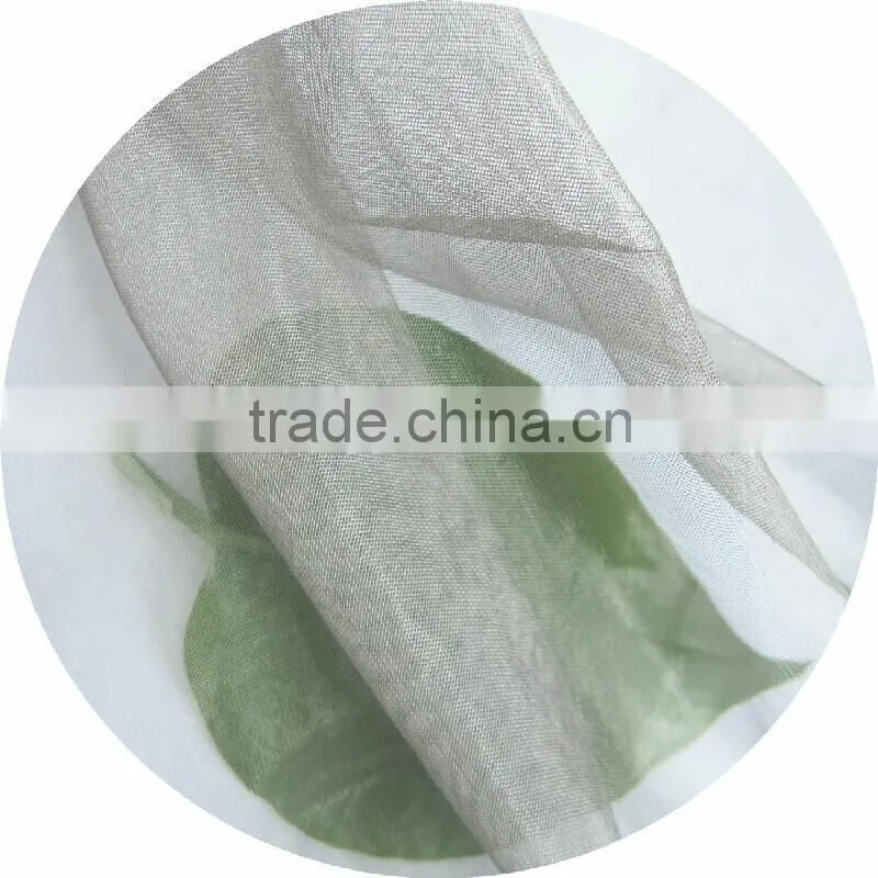high performance Coated Conductive Silver Fabric Ysilver30#