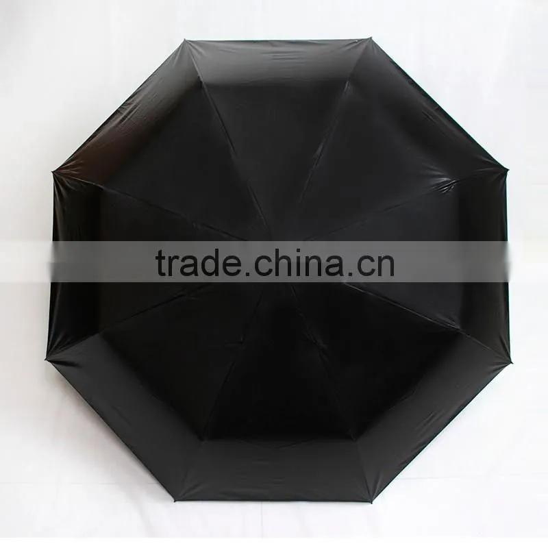 100% UV High standard mini Anti SPF 100 3 Folds Manual Logo Printing Umbrellas