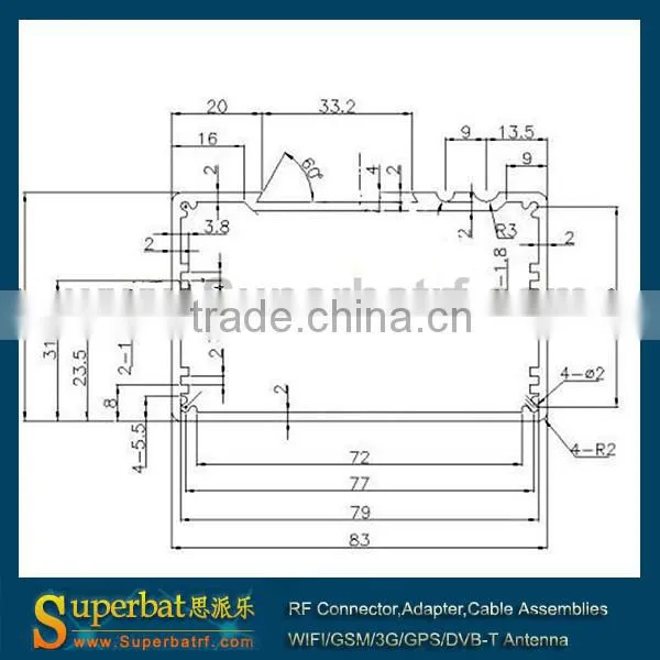 aluminum die cast junction box small aluminum box