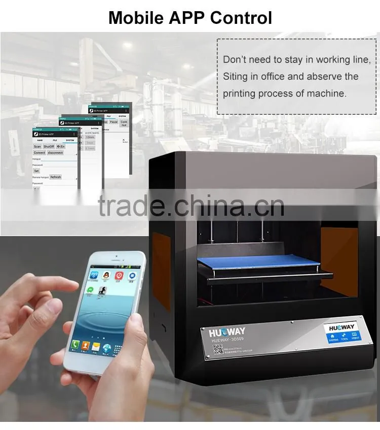 Rapid Prototyping Printer Usage And Digital Printer Type Rapid Prototyping 3D Printer With LED Display