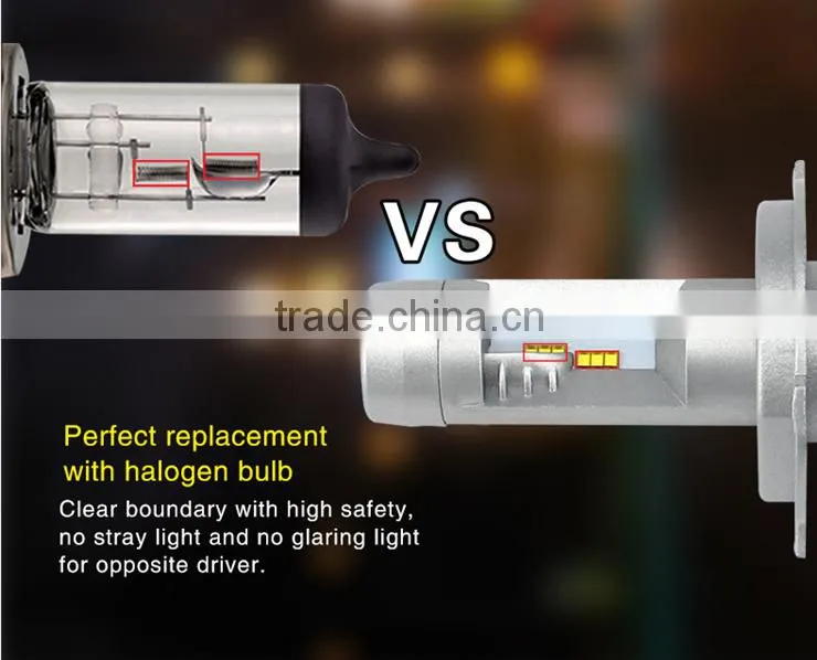 H4 led light bulbs with high lumen and unbelievable price
