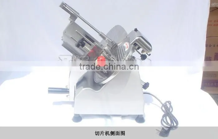 Shentop Kitchen Equipment STBU006 12inch semi-automatic frozen meat slicer