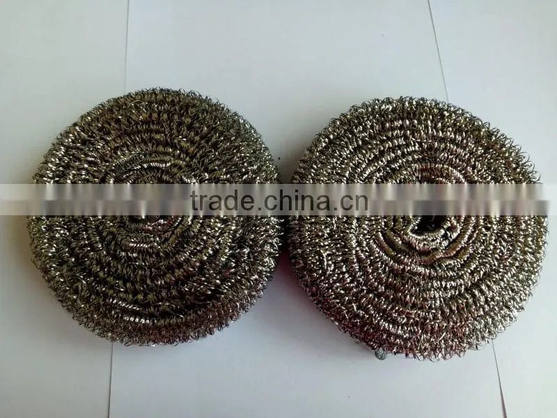 NEW year popular and hot sale stainless steel scourer for pot cleaning