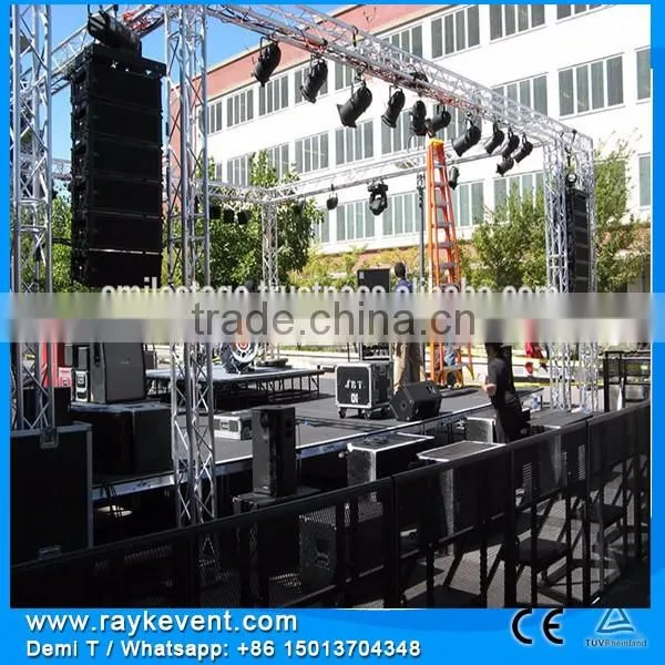 RK 4'x4' platform modular deck system used staging for sale
