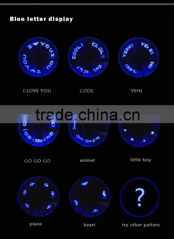 2014 Tire Wheel Valve LED Light Lamp