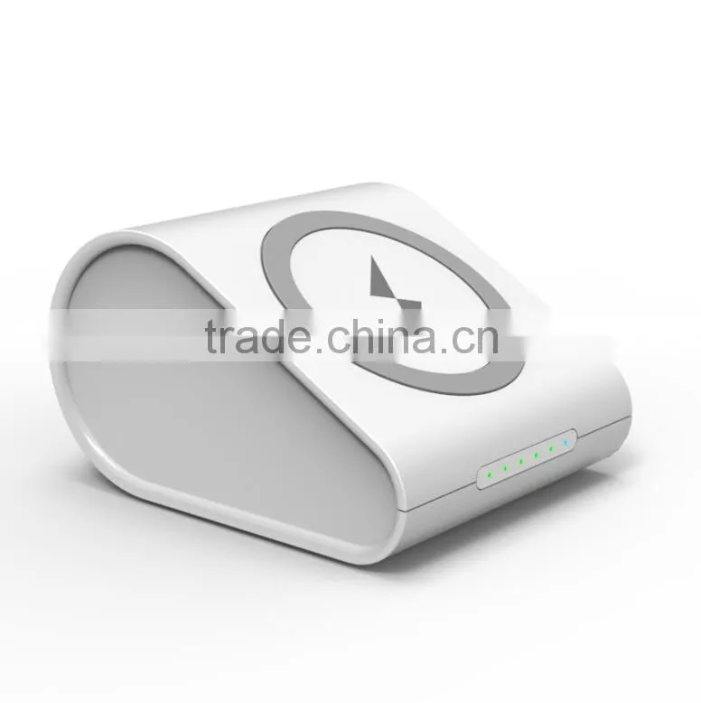 Reasonable price 4000mah qi wireless power bank for huawei honor 6 qi wireless power bank 2600mah