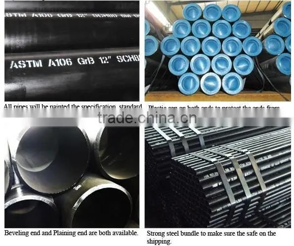 ASTM A106 ERW Carbon Steel Welded Steel Pipe
