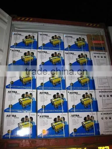 5KVA ASTRA KOREA Portable Gasoline Generator Set