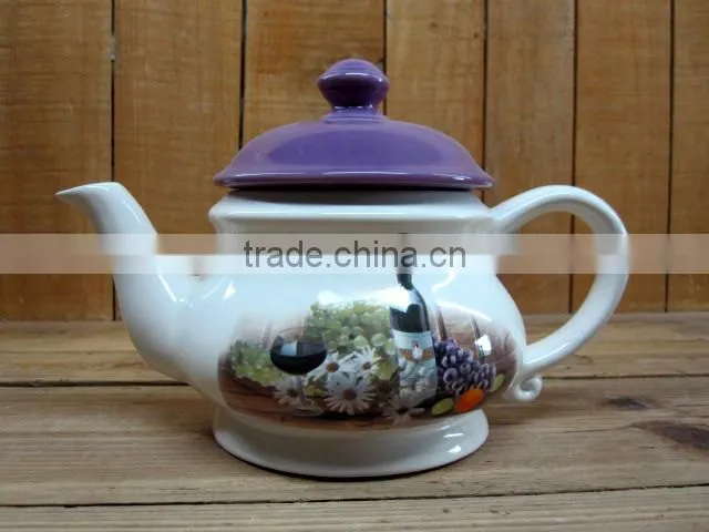 Wholesale ceramic coffee water tea pot