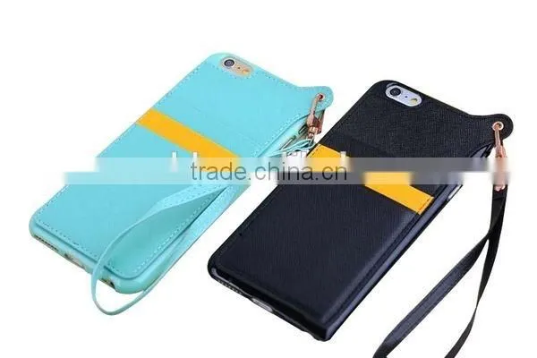 Slim Leather Covers Case with Card Slot Leather Skin Case Cover for iPhone 6/6s