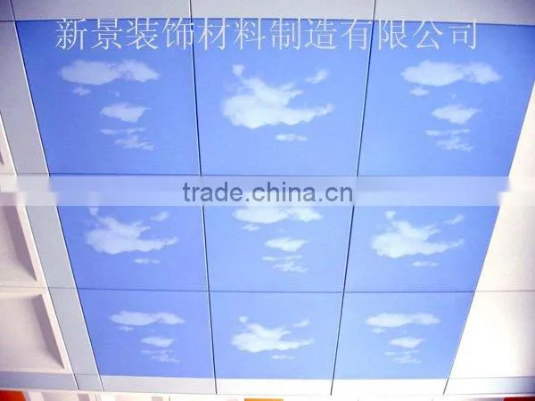 round tub linear aluminum strip ceiling