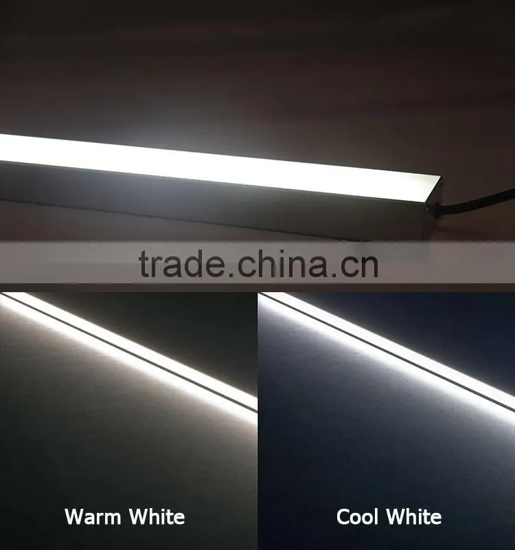 1200mm AC100-240V 120LM/W 36W led recessed linear light