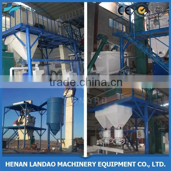 Professional manufacture wall building material plastering mortar production line