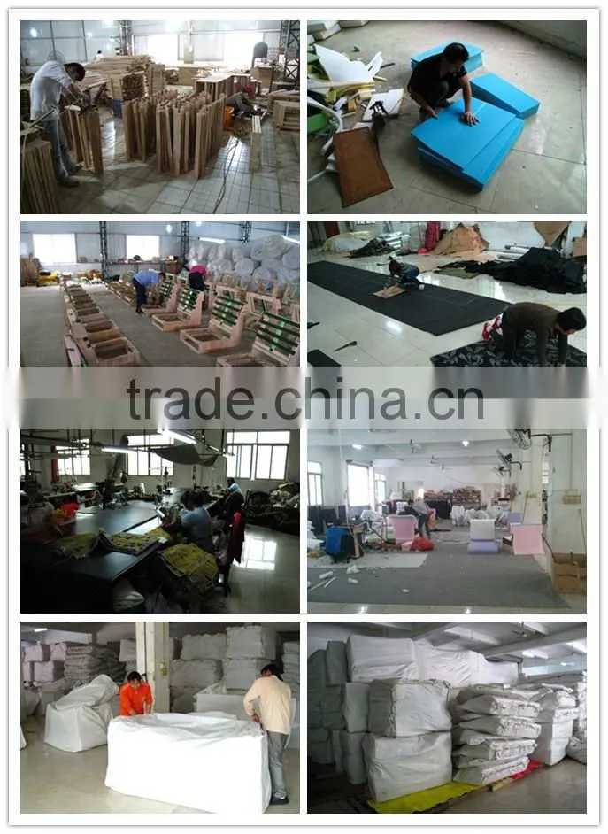 fashionable genuine modern leather sofa made in China