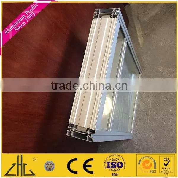 6063 OEM aluminium extrusion profiles for air conditioner window / aluminum air conditioner window supplier foshan OEM