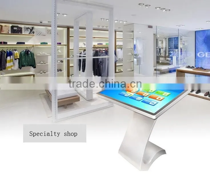 46inch lobby touch screen kiosk with Windows OS