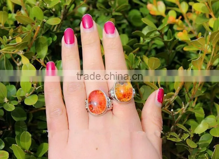 China fashion design crystal stone rings for sale