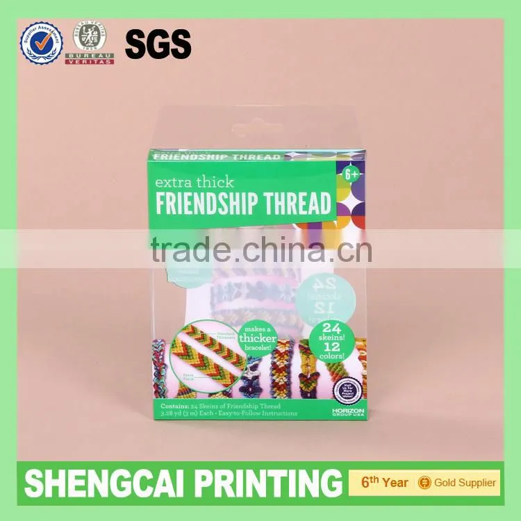 Custom printed pvc clear box