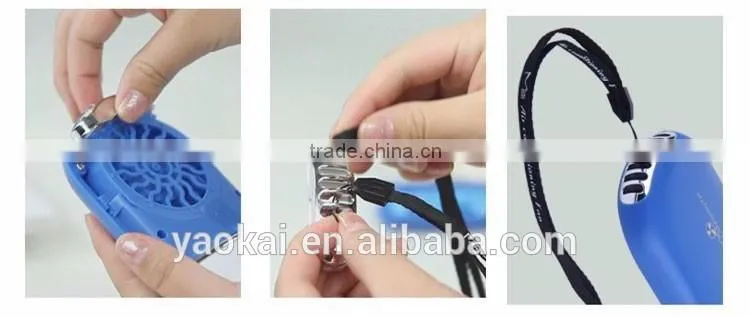 Environmental USB Fan Ventilador Portatil Rechargeable Holder Air Conditioner Abanicos Mini Fan for Laptop 400MA 5V ABS