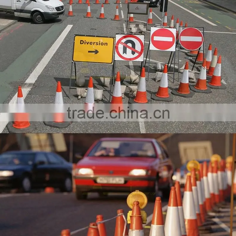 TC108 750mm Folding safety warning cone