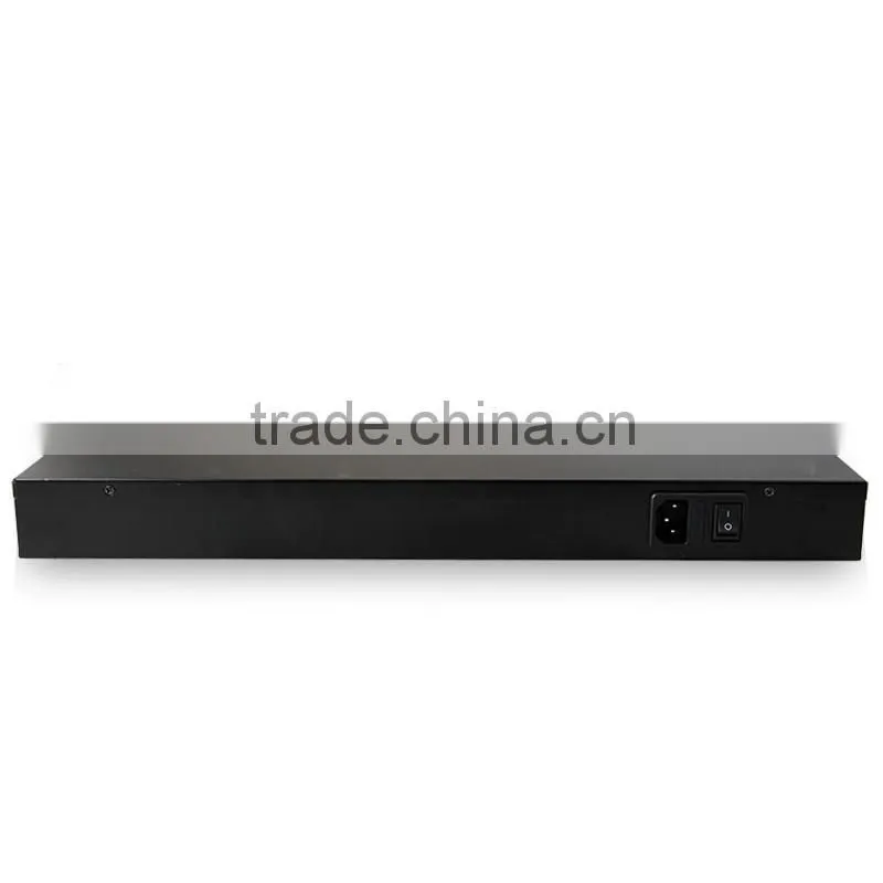 24 port gigabit industrial ethernet switch 12v