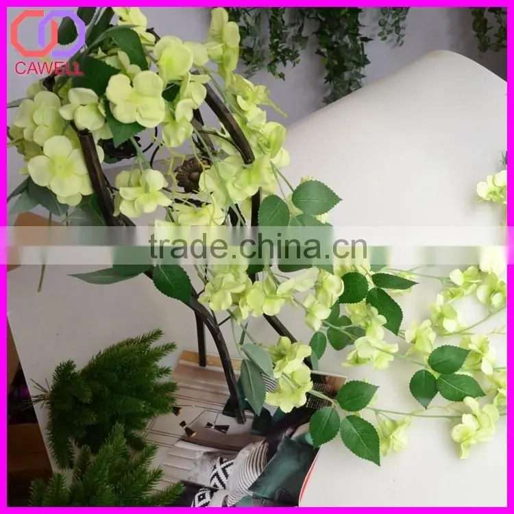 decorative artificial hydrangea garland hydrangea wreath