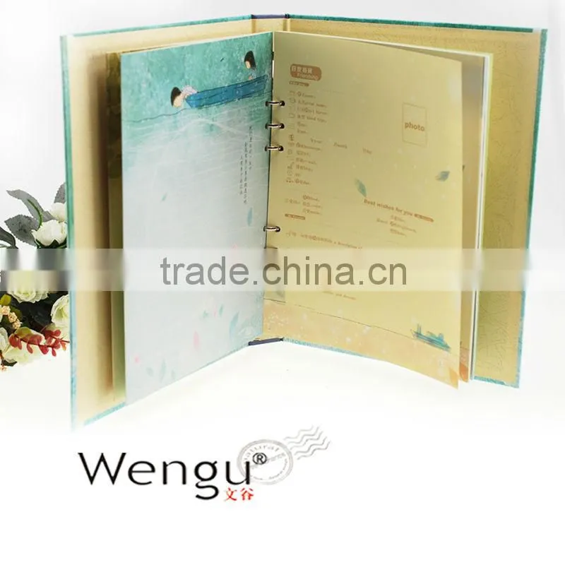 printed hardcover class book