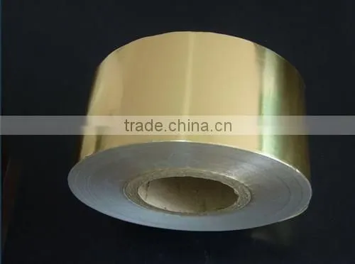 Quality China color painted polyester aluminium foil/pe coating aluminium foil