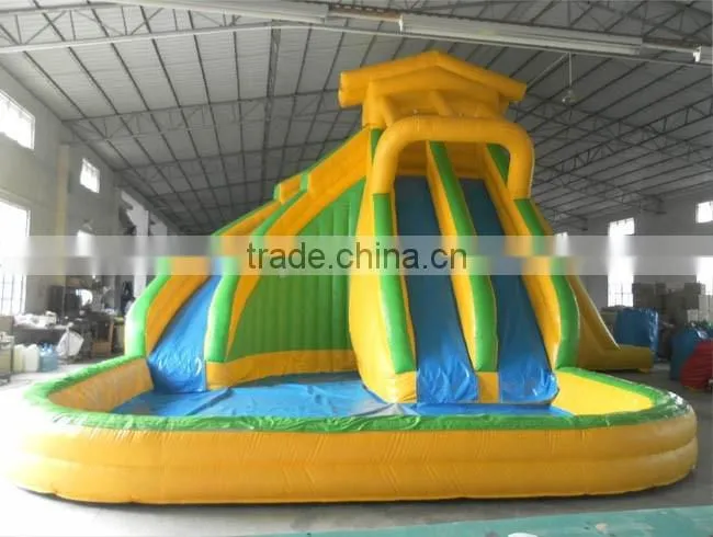 Hot sale inflatable aqua slide/big kahuna inflatable water slide for sale