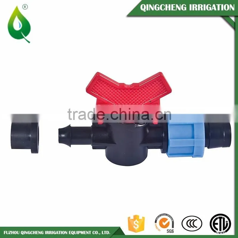 Plastic Irrigation Offtake Valve for Drip Tape Dn17 Connector Valve Control Water