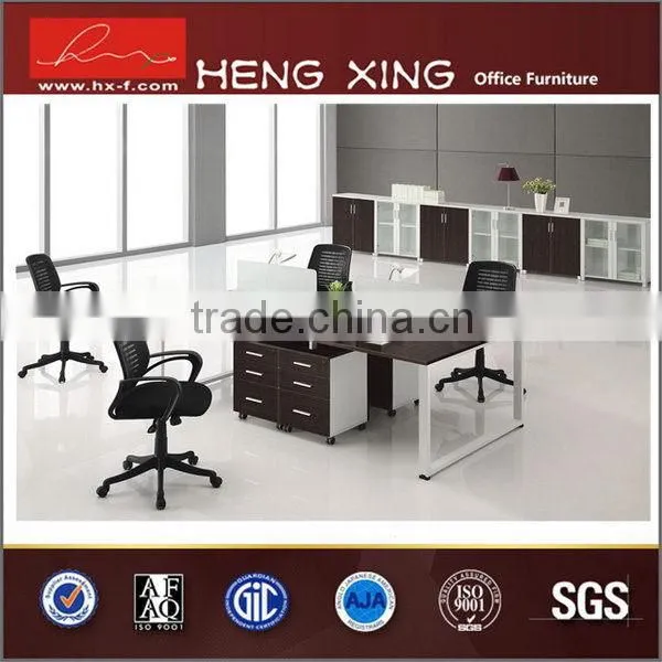 High quality newest wood office desk partition