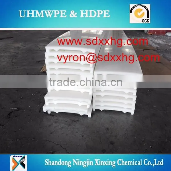 Machining CNC customersize made UHMWPE plastic parts