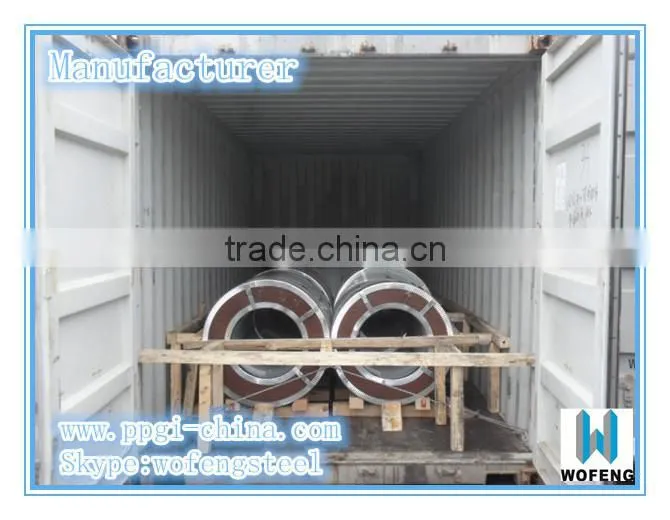 matt prepainted ppgi color coated steel coils for building materials