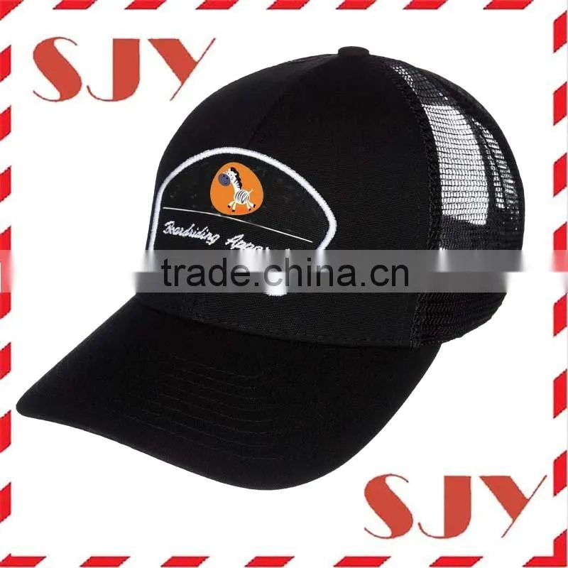 Classic style 6 panel mesh back leisure wholesale coolie hat