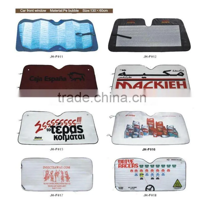 PE foam car sun shade