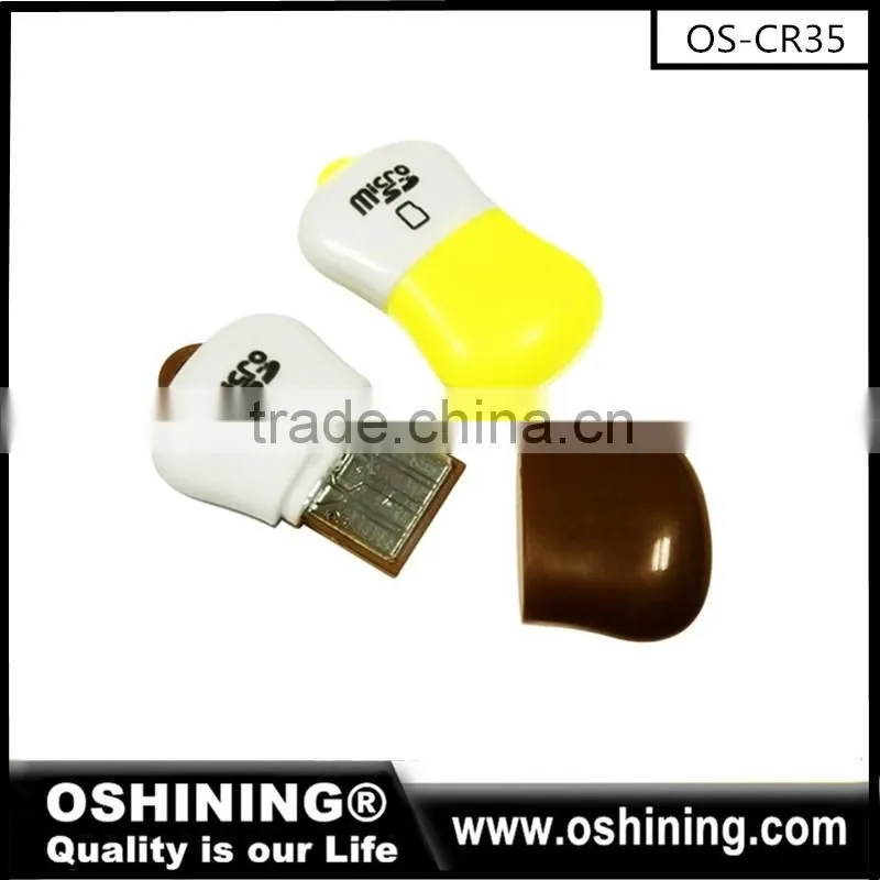 2016 Top selling high quality plastic smart card reader free sample(OS-CR11)