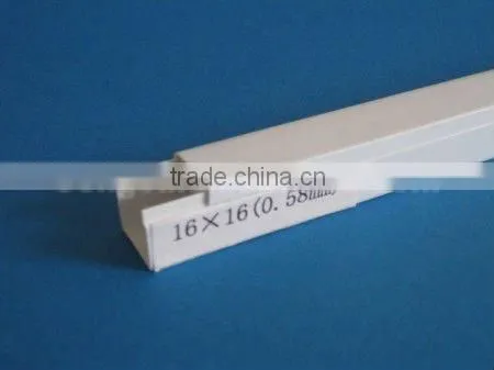 decorative adhesive pvc trunk 16x16mm