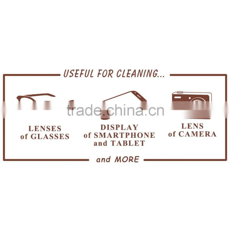 OEM/ODM soft silk cleaning microfiber cloth