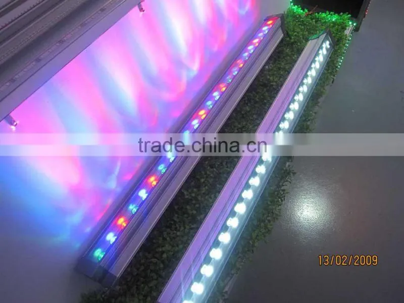 2016 best price DC24V 18W RGB full color led wall wash light
