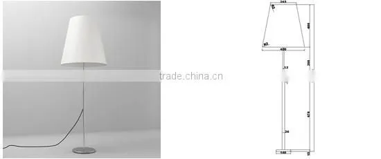 Creative personality design cfl classic floor lighting